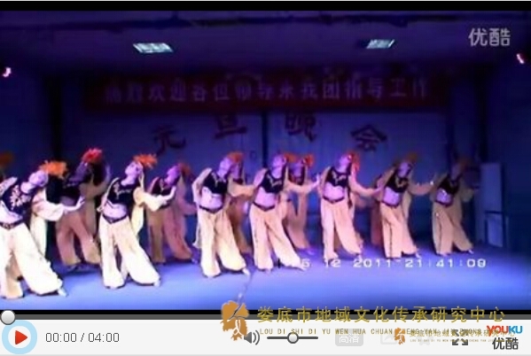 视频: 娄底市艺术学校 18班2012排练群舞：半个月亮